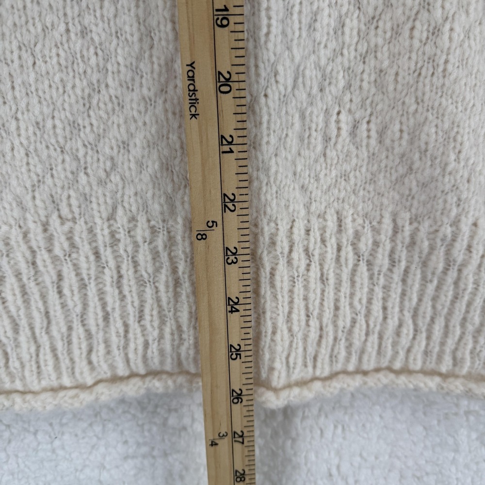 J Crew Sweater Womens Small Beige Alpaca Wool Blend Button Cardigan Pockets‎ - Picture 5 of 8